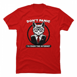 don't panic shirt